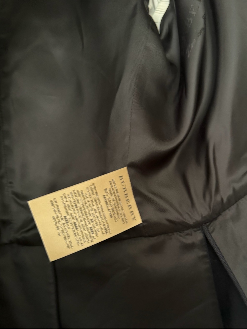 Burberry Women's Black Military-Style Jacket with White Trim - Picture 9 of 13